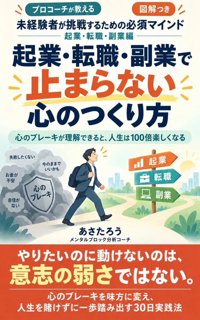起業・転職・副業で止まらない心のつくり方 書籍表紙