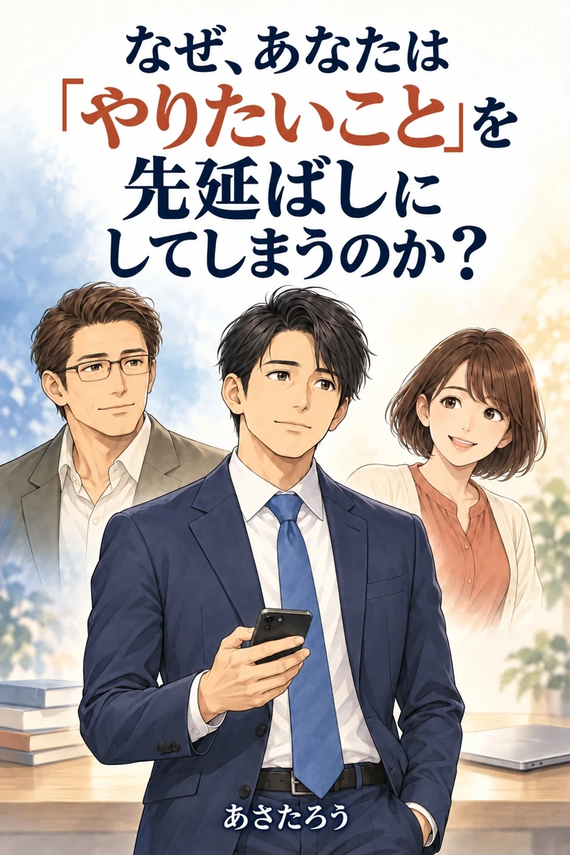 なぜ、あなたは「やりたいこと」を先延ばしにしてしまうのか？ 表紙
